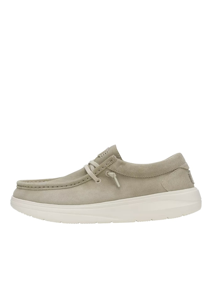 WALLY COMF SUEDE - STONE GREY/SILVER