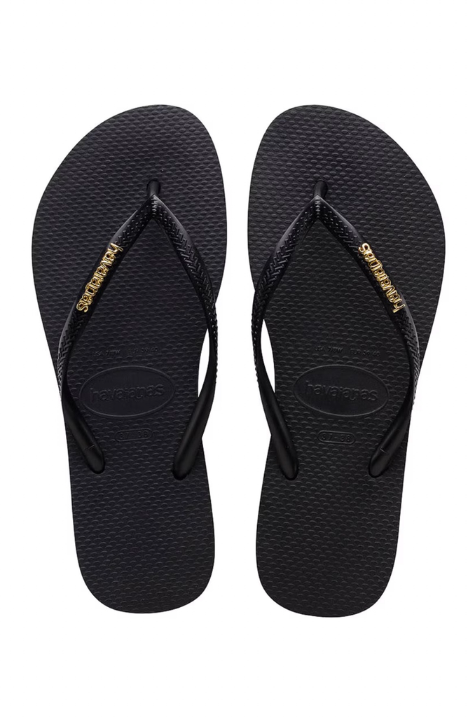 HAV SLIM LOGO BLACK/GOLD